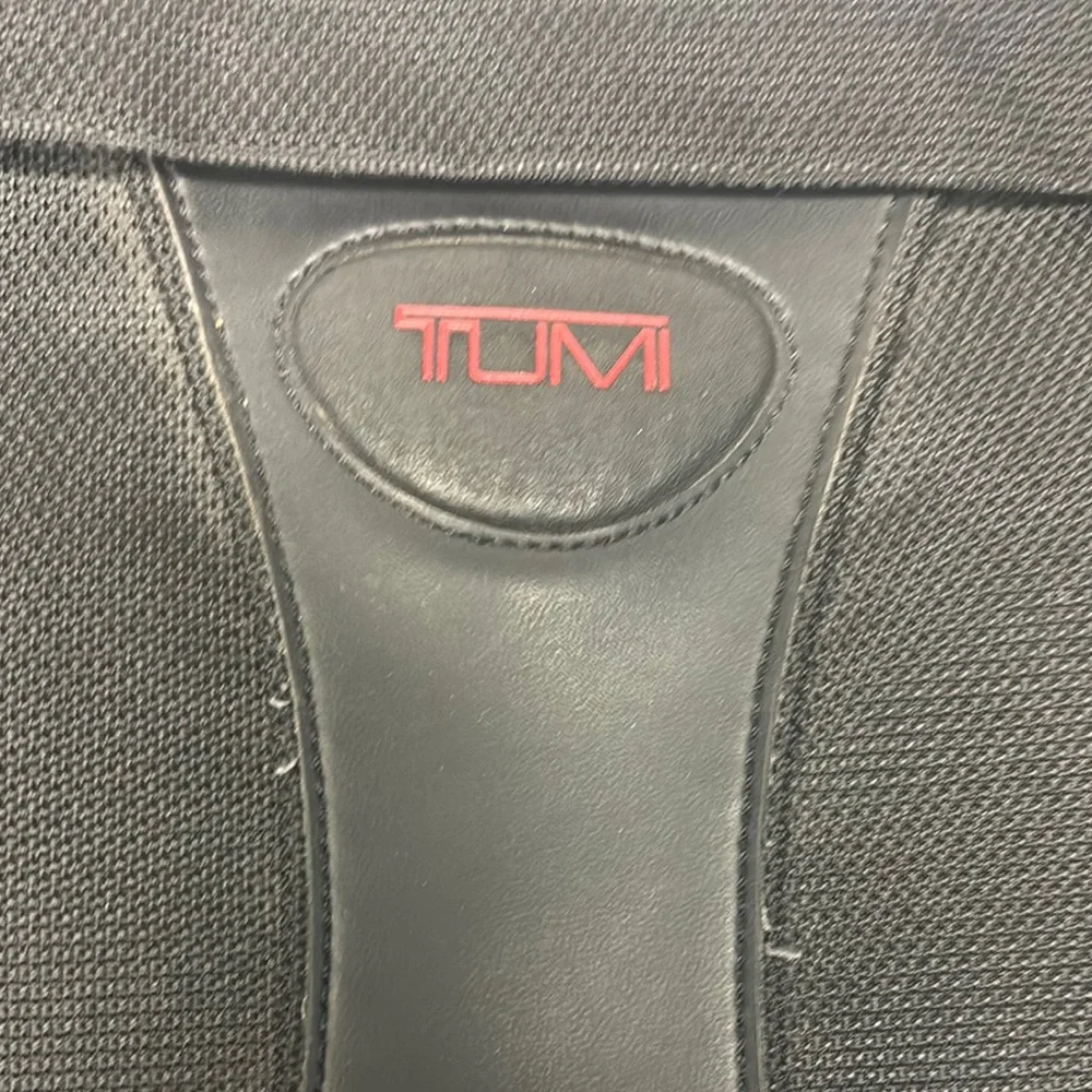 TUMI Black Messenger Bag